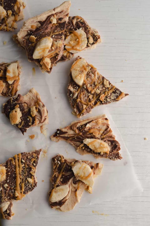 banana yogurt bark