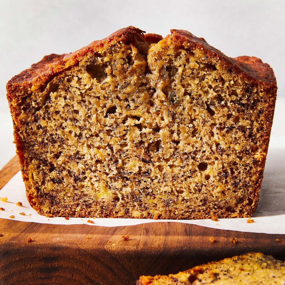 banana bread pan de plátano, bizcocho