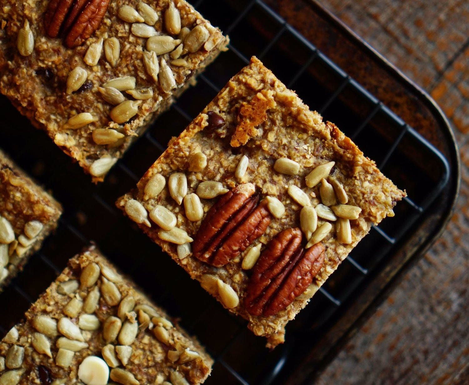 Banana breakfast bars