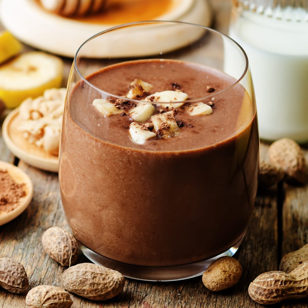 low calorie breakfast banana chocolate peanut butter smoothie low calorie breakfast low calorie breakfast banana chocolate peanut butter smoothie