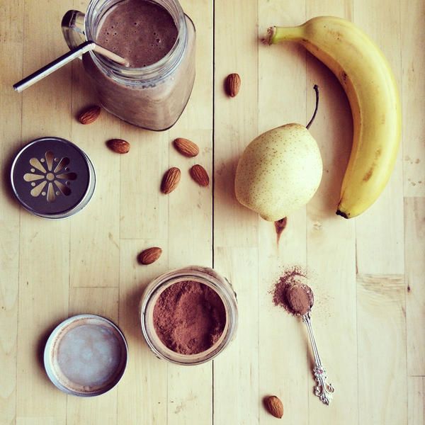 Caffeine, Food, Spoon, Banana, Banana family, Superfood, Drink, Cup, Still life photography, Smoothie, 