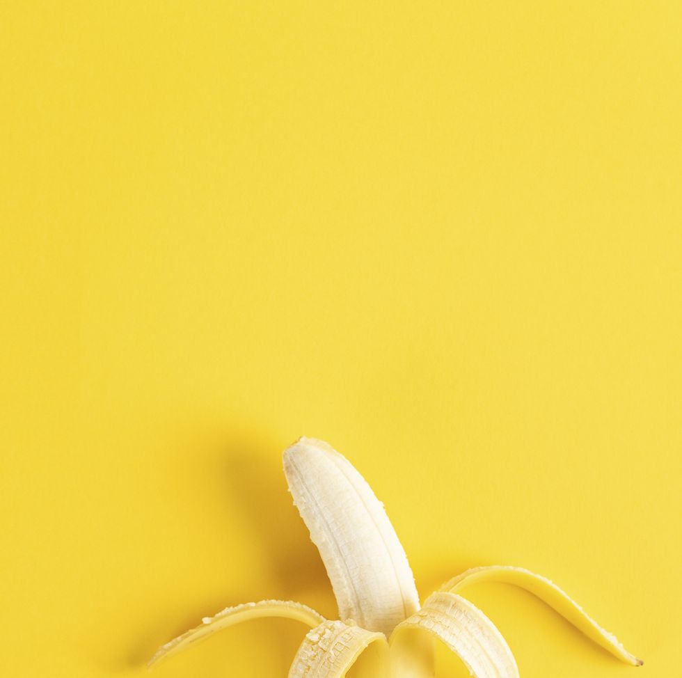 plátano pelado