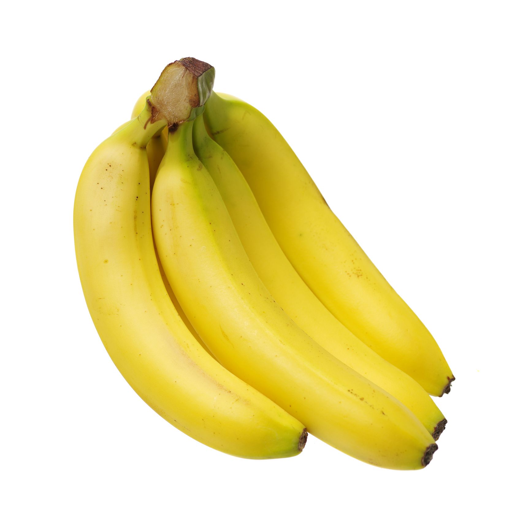 Banana Bunch isolated over white background