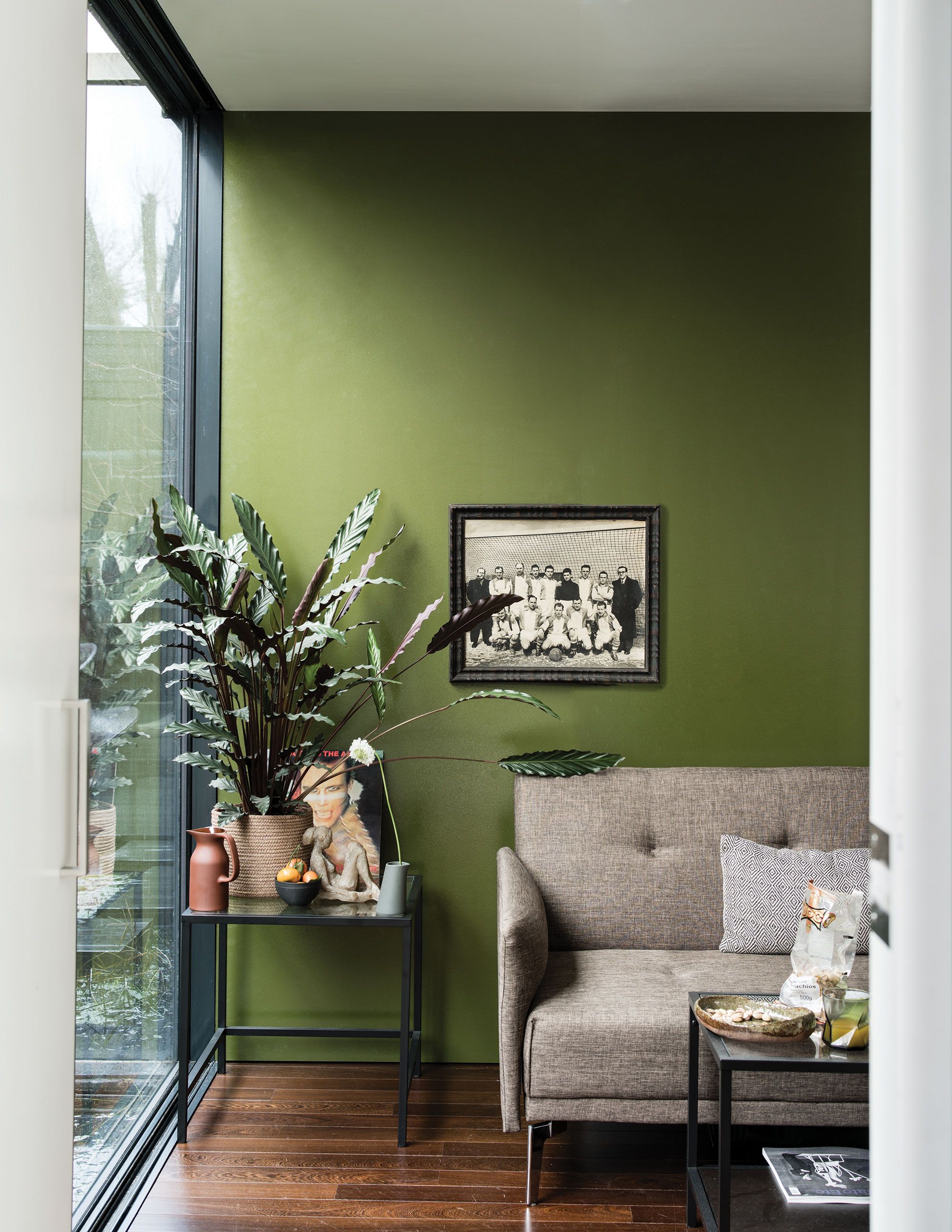 farrow and ball olive green paint