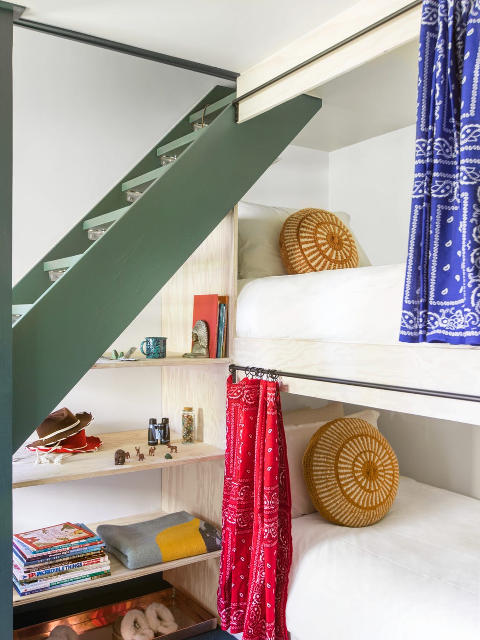 guest bedroom with bunk beds