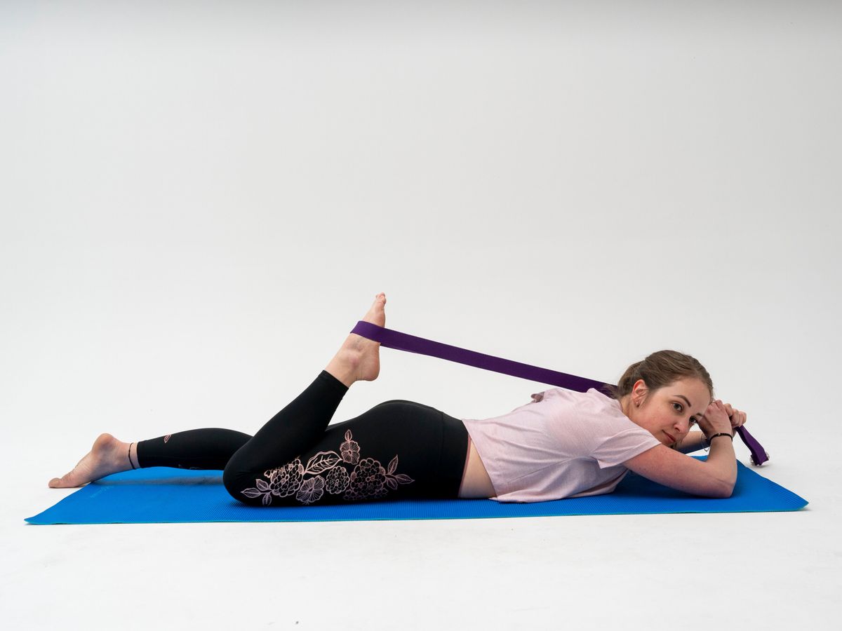 Leg stretches for flexibility