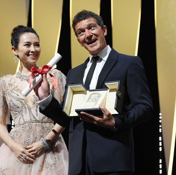 Antonio Banderas recoge el Premio a Mejor Actor en el Festival de Cannes