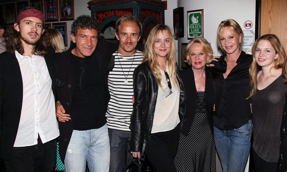 Antonio Banderas familia Melani Griffith