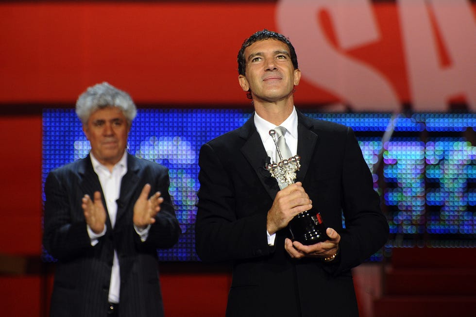 Antonio Banderas y Pedro Almodóvar, Premio Donostia