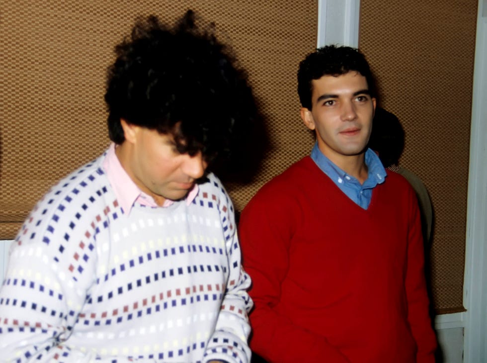 Antonio Banderas y Pedro Almodóvar