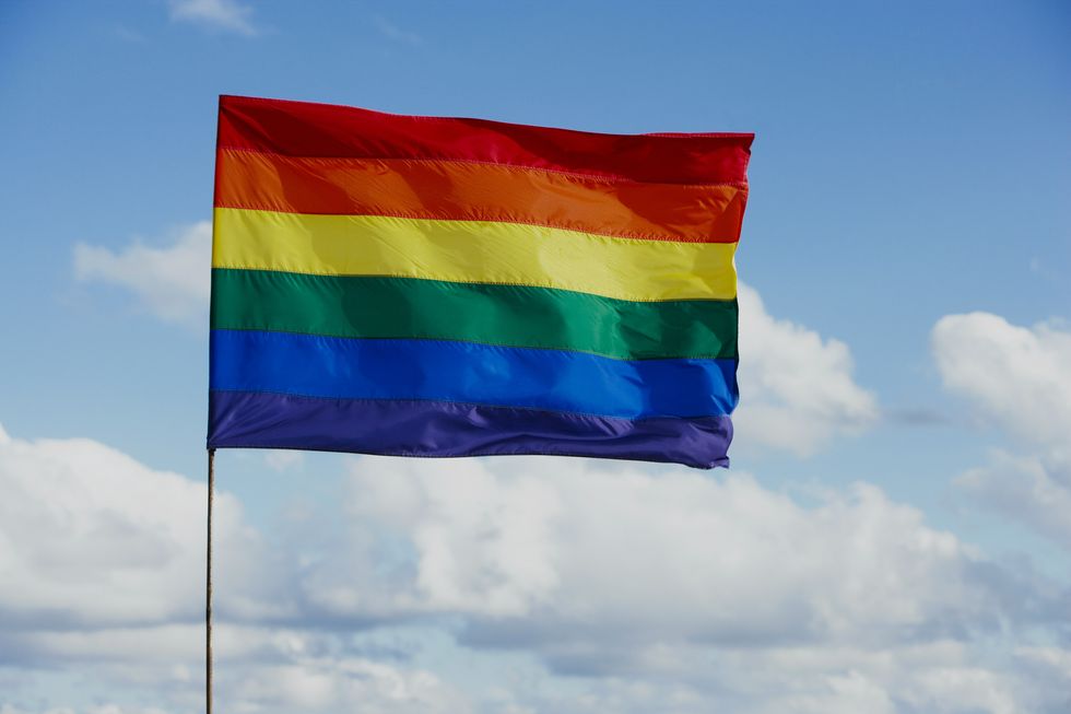 La bandiera arcobaleno