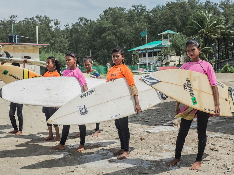 Surfer Girls of Bangladesh