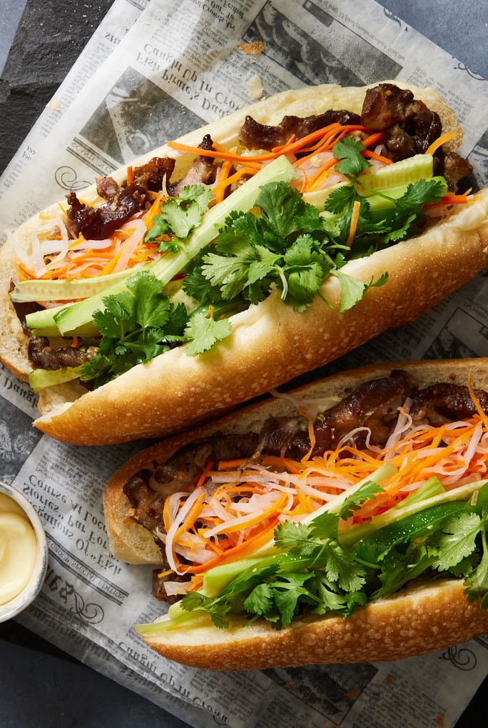banh mi with grilled pork