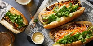 banh mi with grilled pork