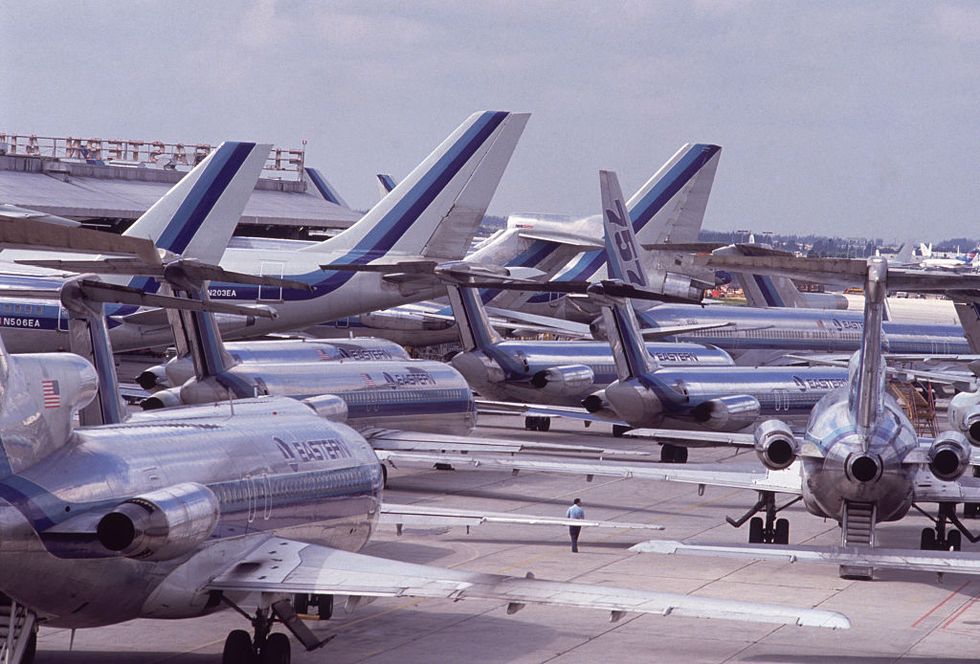 eastern airplanes on a runway