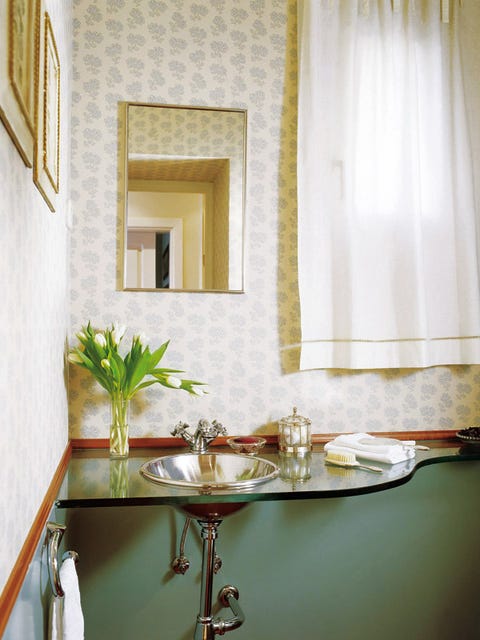 Interior design, Room, Wall, Interior design, Fixture, Glass, Tap, Window treatment, Home, Houseplant, 