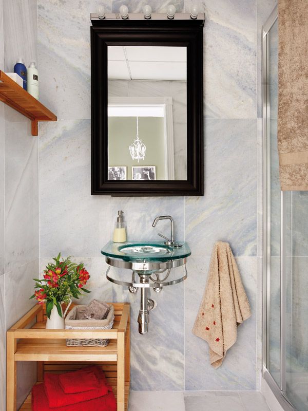 Plumbing fixture, Bathroom sink, Room, Interior design, Property, Wall, Tap, Glass, Interior design, Sink, 
