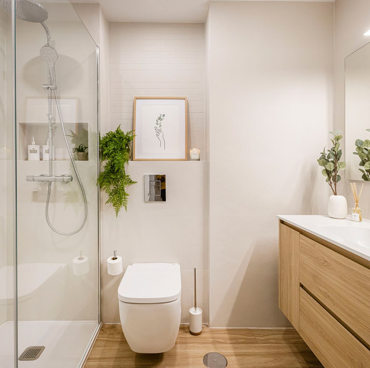 10 ideas de repisas ¡geniales para baños pequeños!