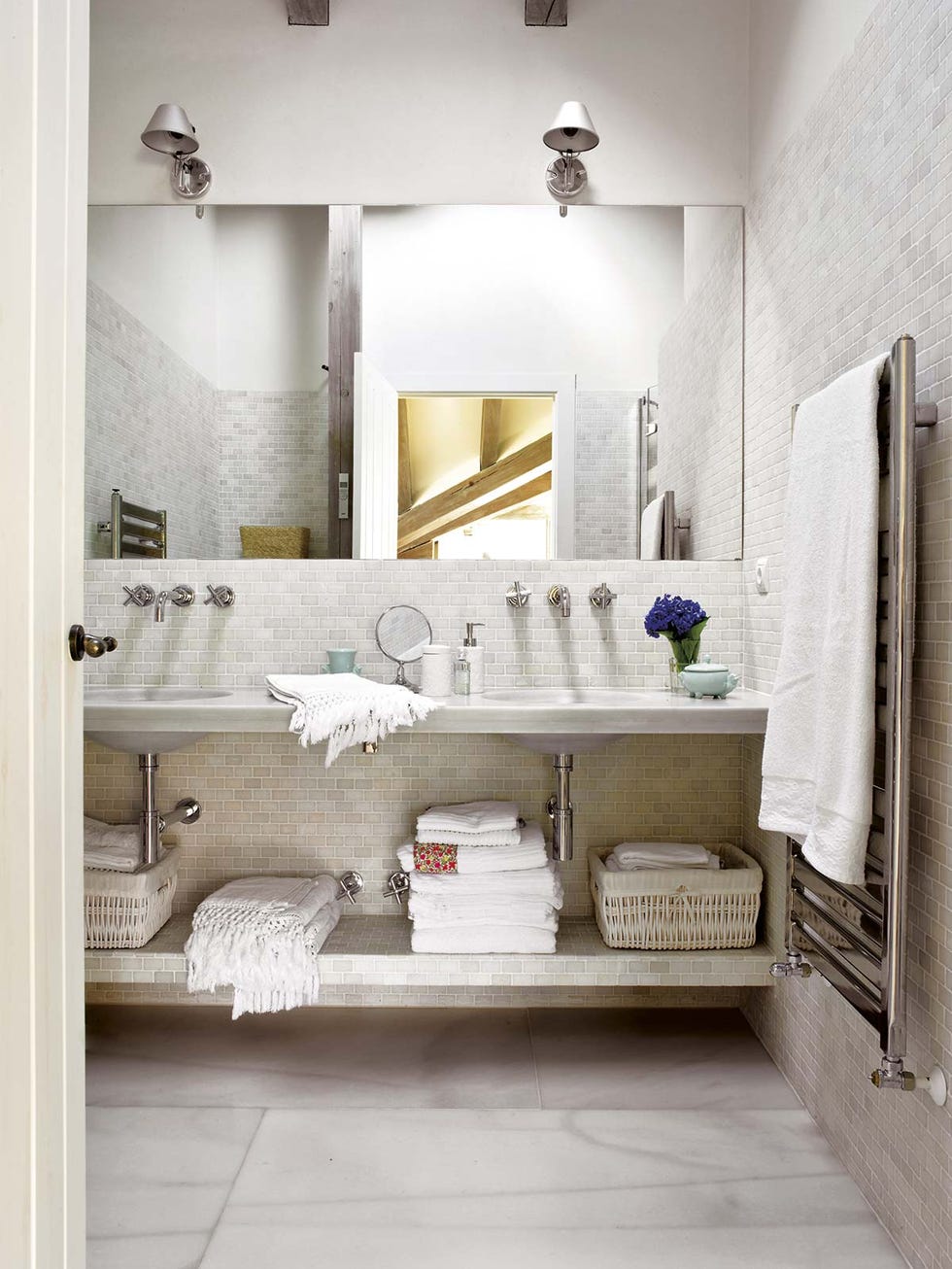 baño en mármol