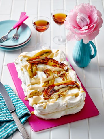 banoffee meringue stack