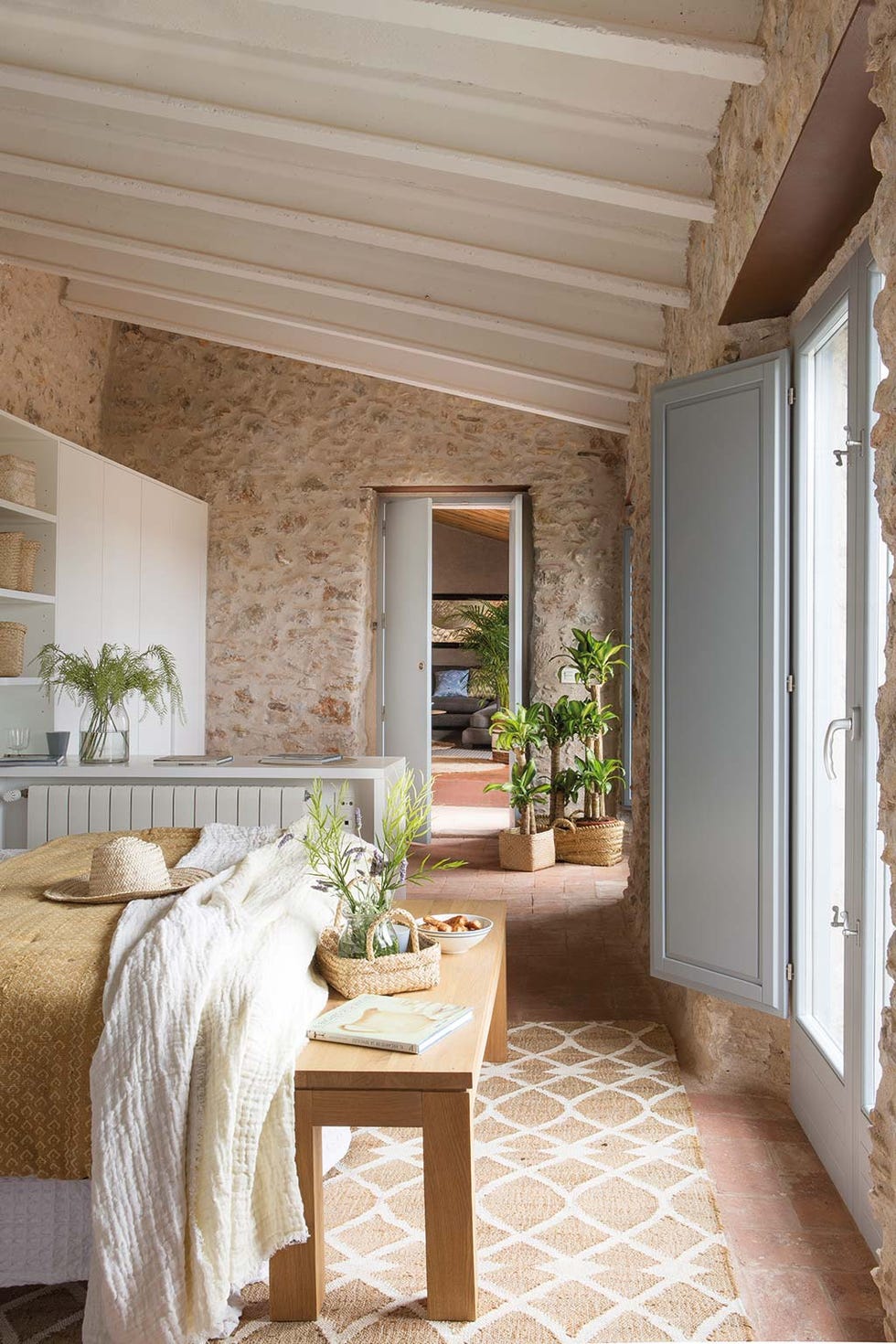 Dormitorio principal con banqueta