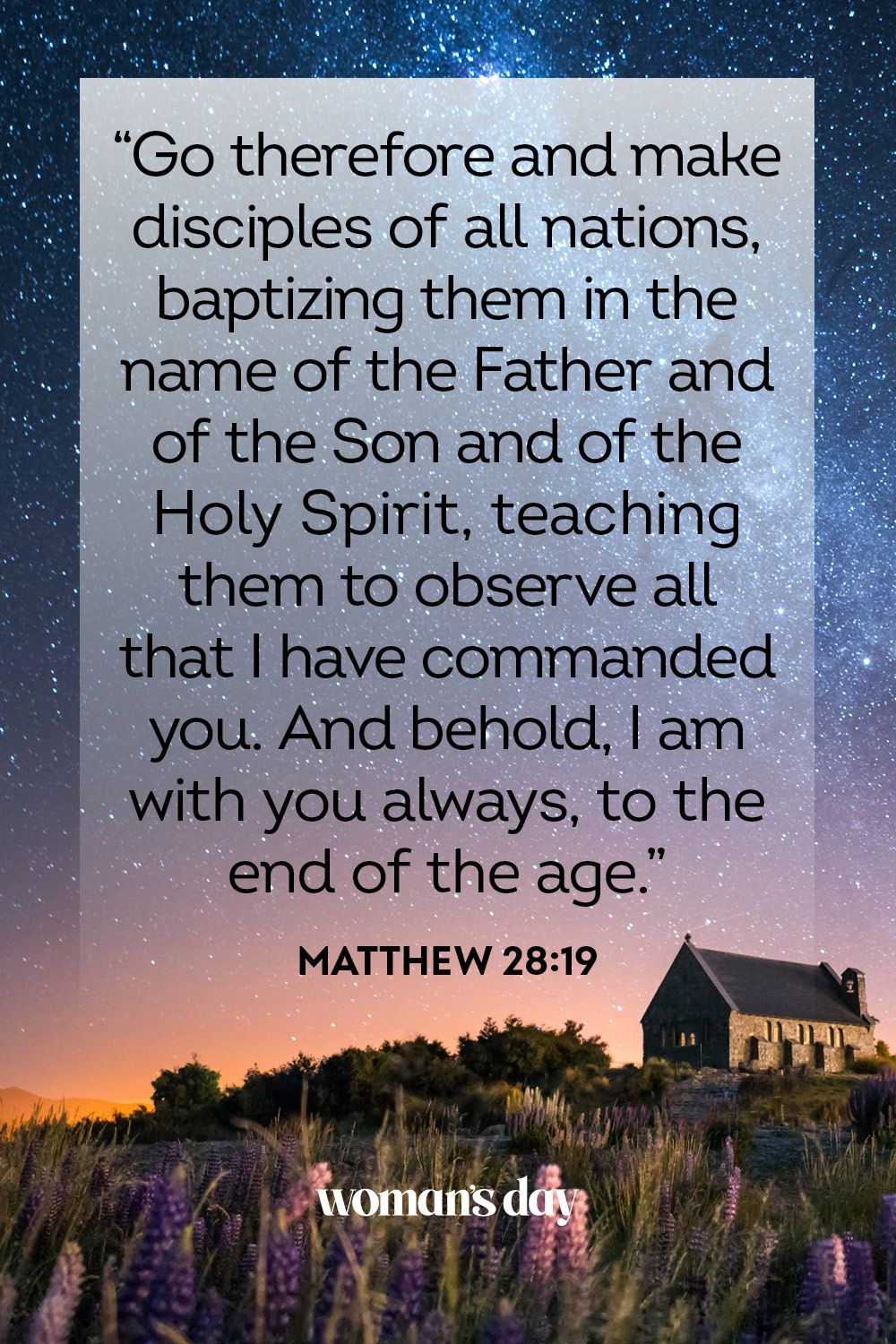 26 Best Baptism Bible Verses - Scripture For Baptism Cards