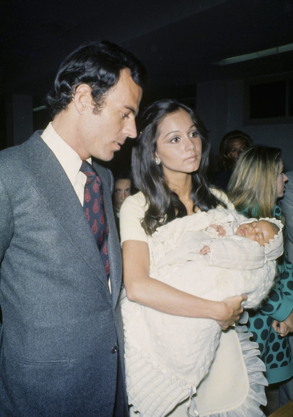 baptism of the second son of julio iglesias