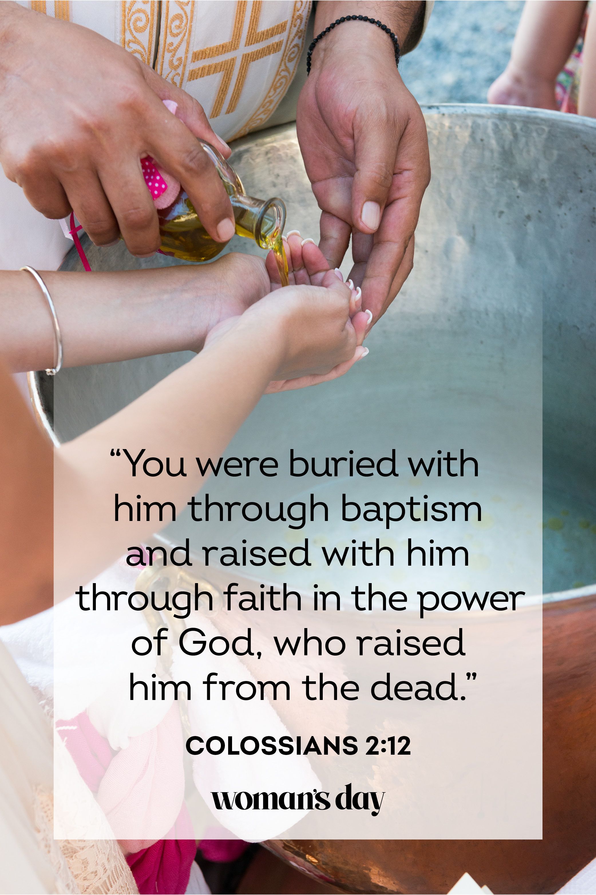 26 Best Baptism Bible Verses - Scripture For Baptism Cards