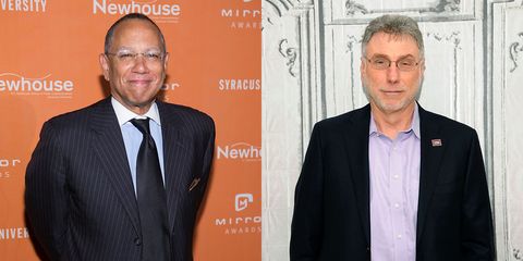 Dean Baquet of the New York Times and Marty Baron of the Washington Post​