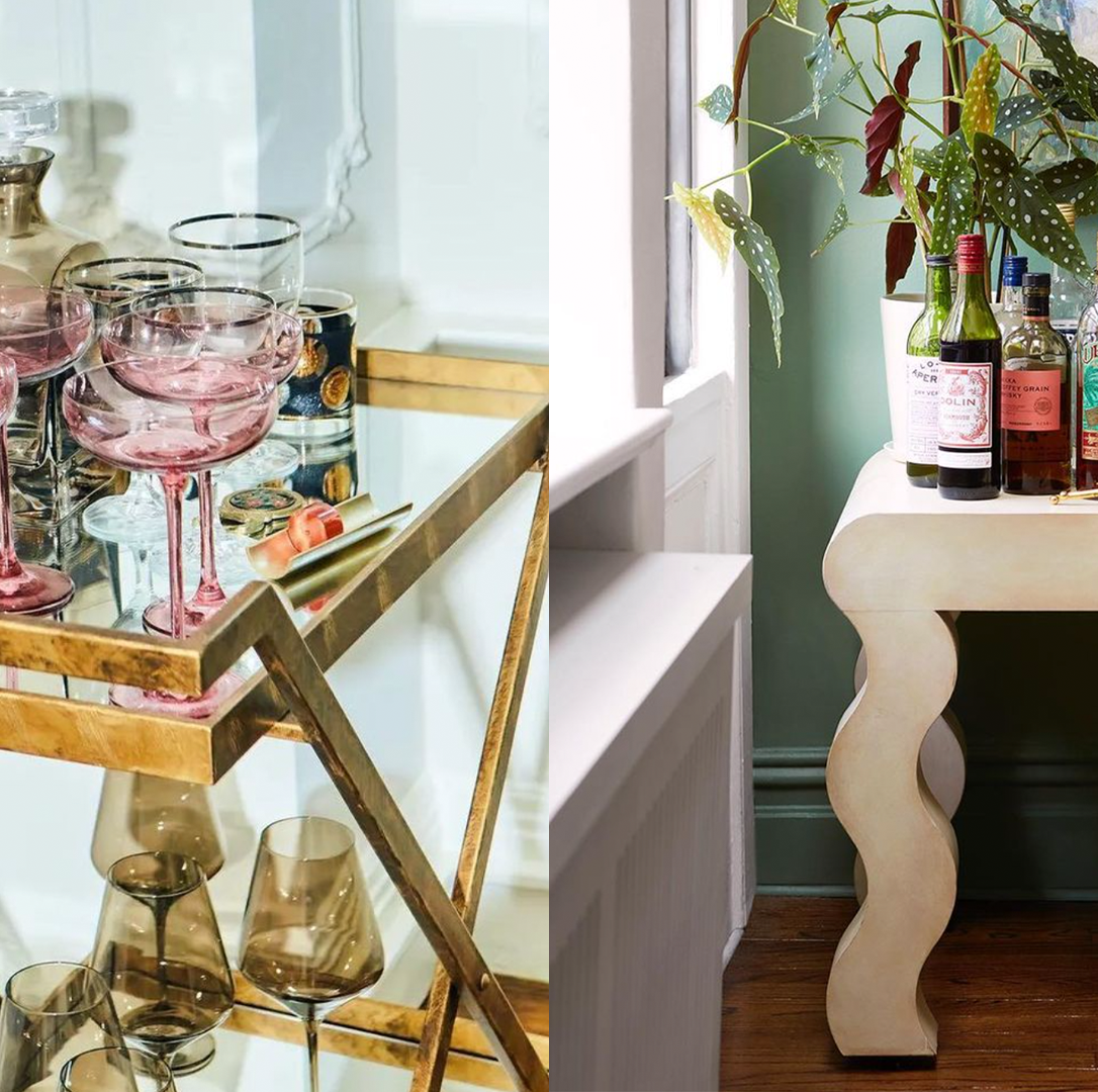 Stylish Bar Cart Ideas for the Host With the Most - Coaster