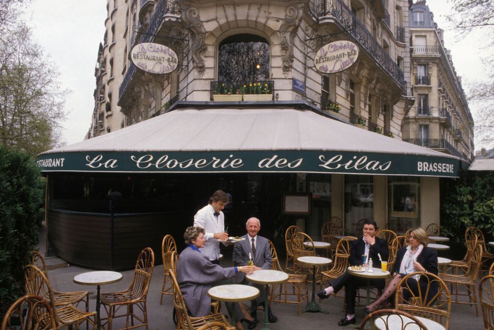 Bar de la Closerie des Lilas à Paris