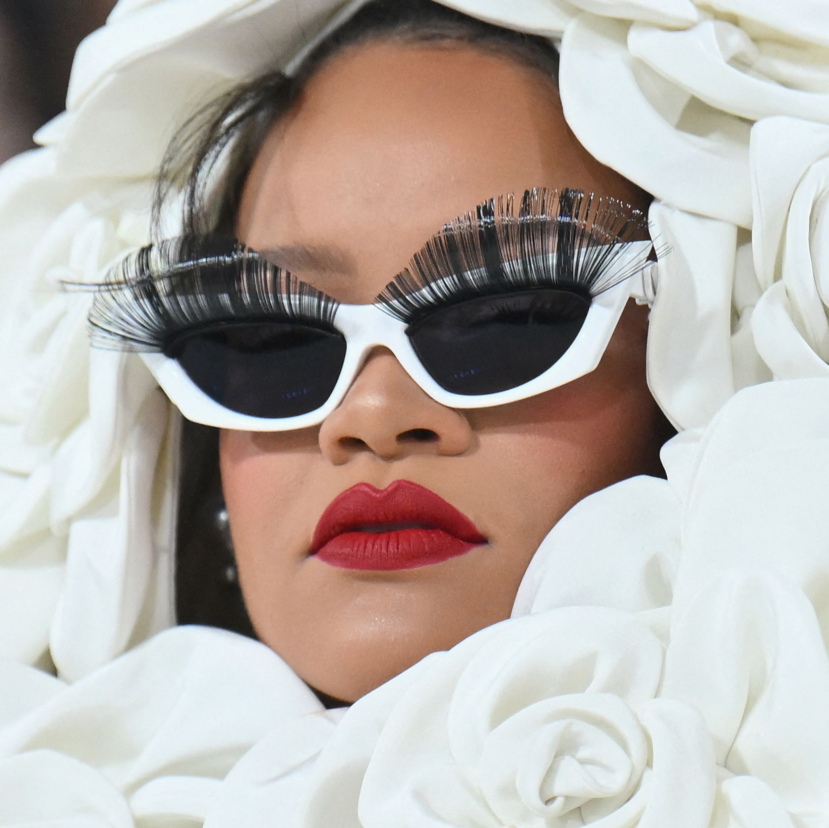 Found: The Exact Shade of Red Lipstick Rihanna Wore to the 2023 Met Gala