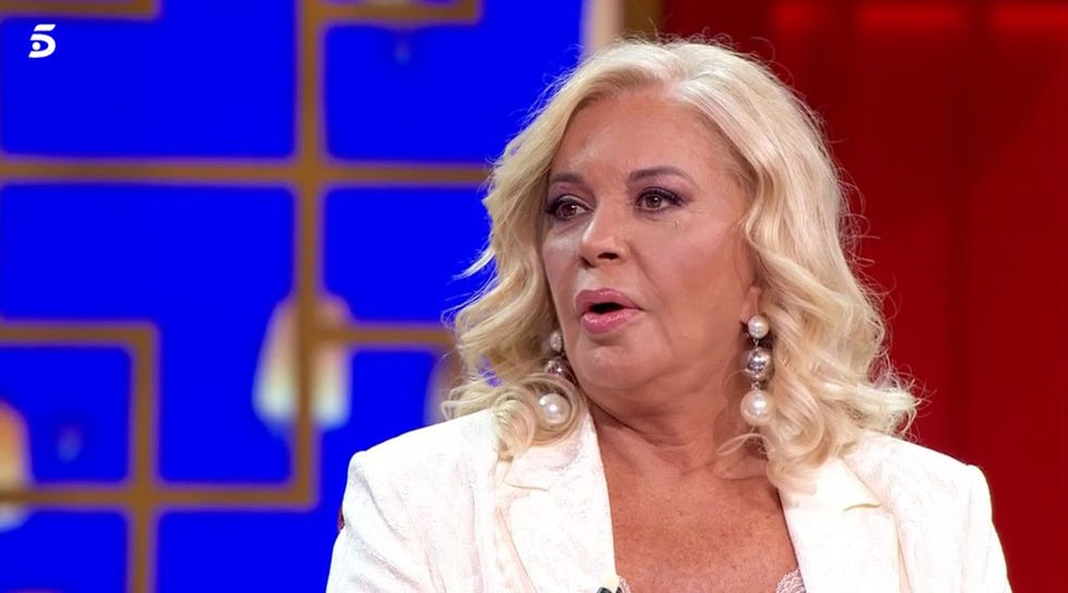 la ex vedette acudio como invitada al nuevo programa de jorge javier vazquez