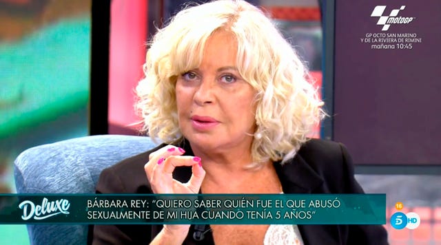 bárbara rey manda un mensaje al abusador sexual de su hija sofía cristo