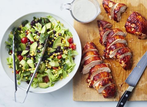 picnic side dishes barbecue chicken salad