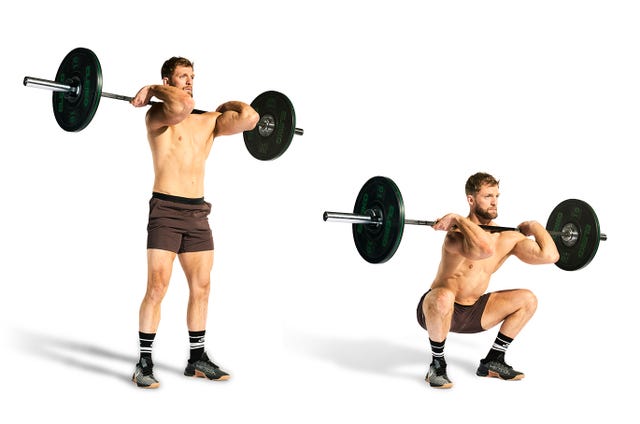 barbell front squat