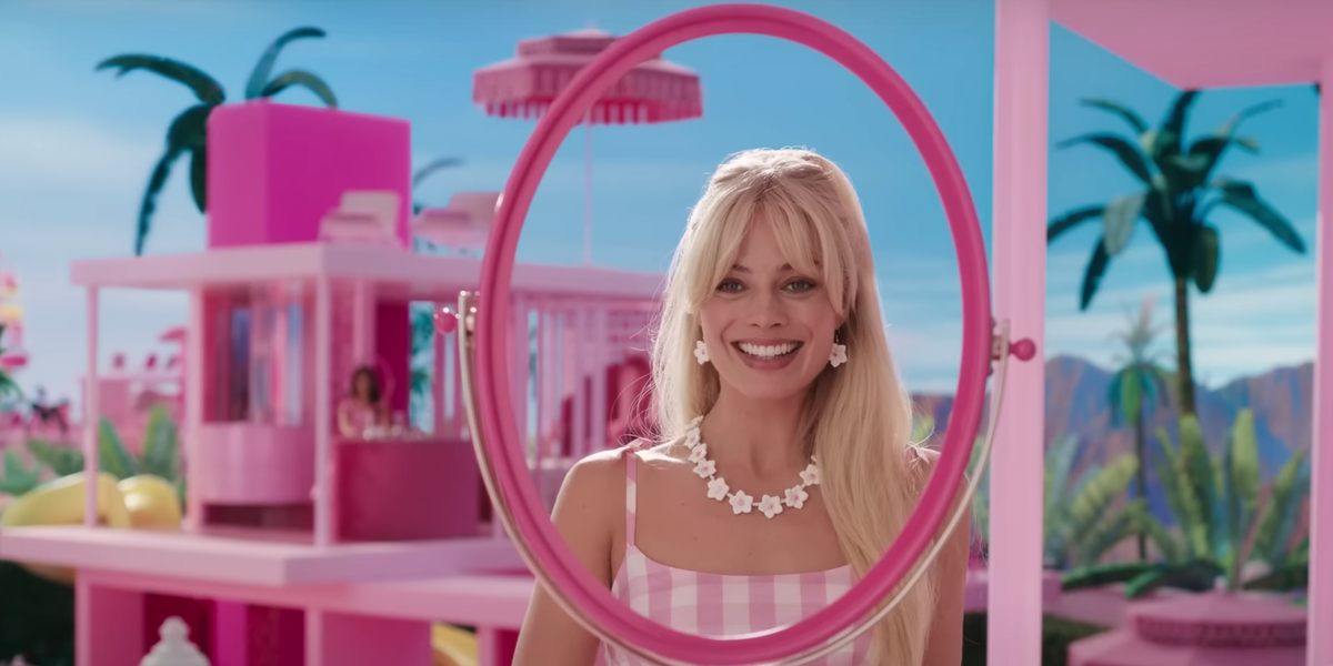 How to Dress Like a Literal Barbie at the Movie Theater This