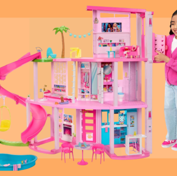 You can get 50% off the Barbie Dreamhouse at  right now