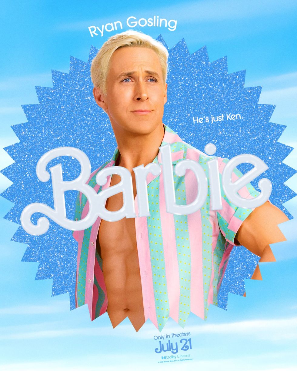 the barbie movie cast in character versus in real life
