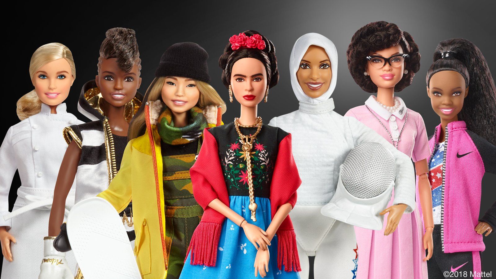 mørk svejsning Brug for Barbie Made Dolls For These Inspiring Women to Celebrate International  Women's Day