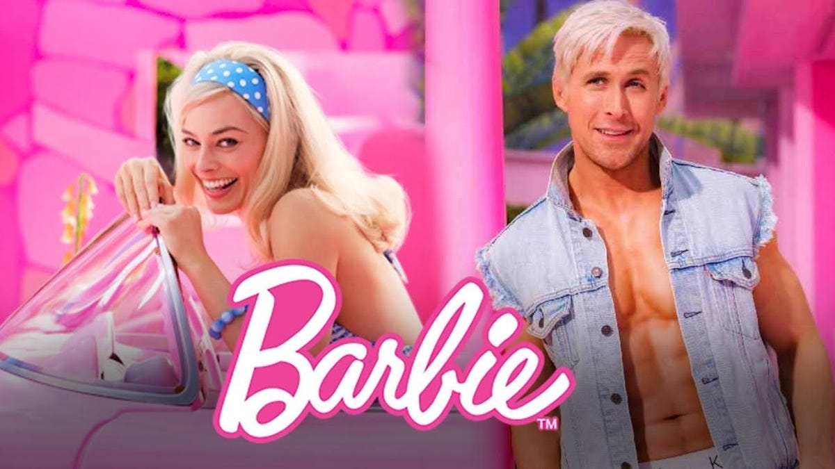 Margot Robbie and Ryan Gosling bring Barbie and Ken to life on the red  carpet