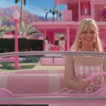 Collector Barbie Car, Barbie Movie Pink Corvette