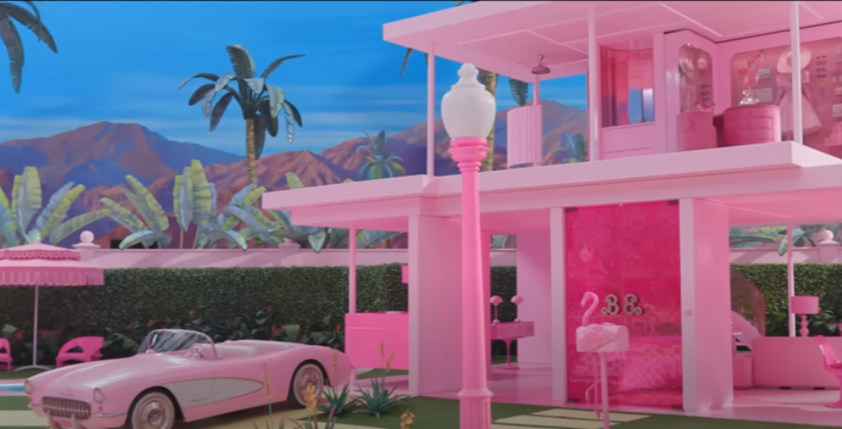 Barbie house store and car