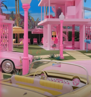 Pink Corvette Only a Bit Player in Big, Bright Barbie Movie