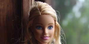 doll, barbie, hair, toy, face, pink, clothing, blond, head, beauty,