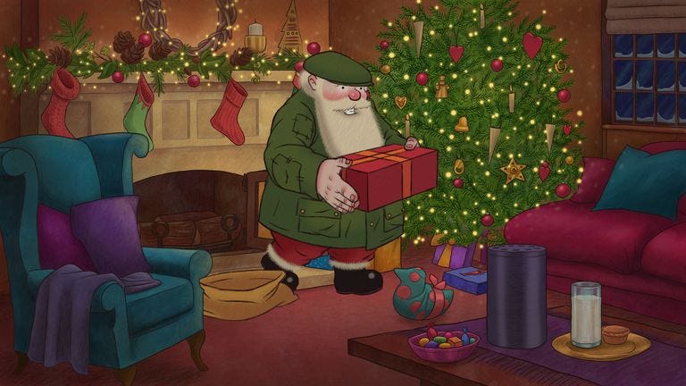 barbour christmas advert