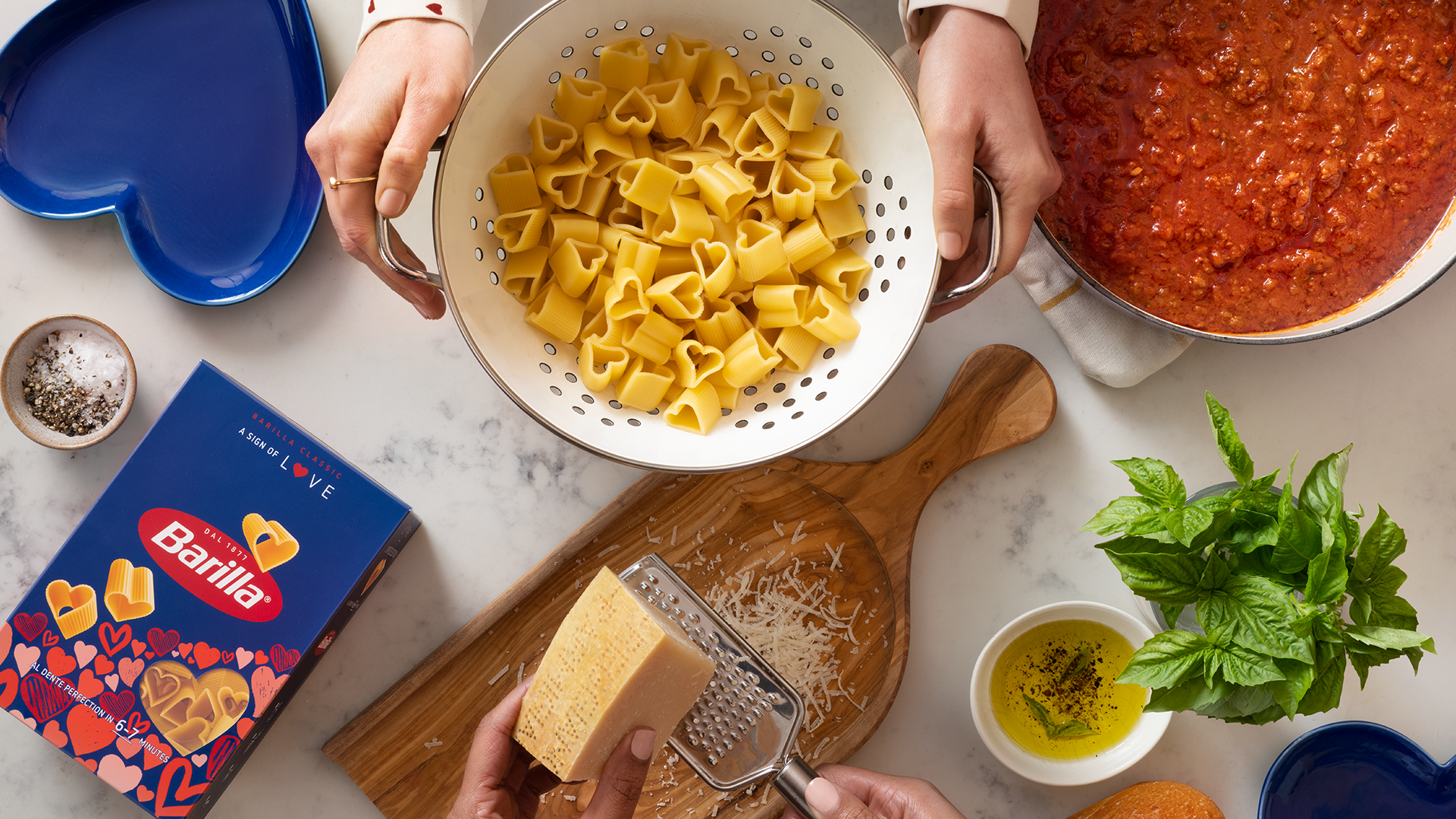 This Heart-Shaped Pasta Has Us In Our Feels