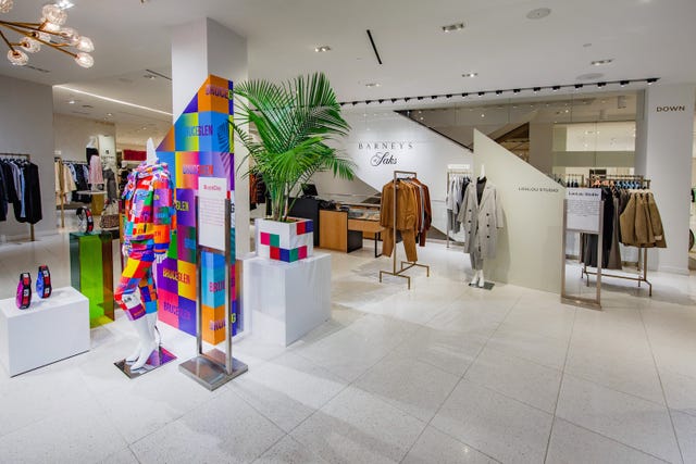 Barneys at Saks Makes Its Debut