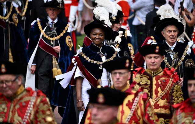 Camilla Installed as a Royal Lady of the Order of the Garter