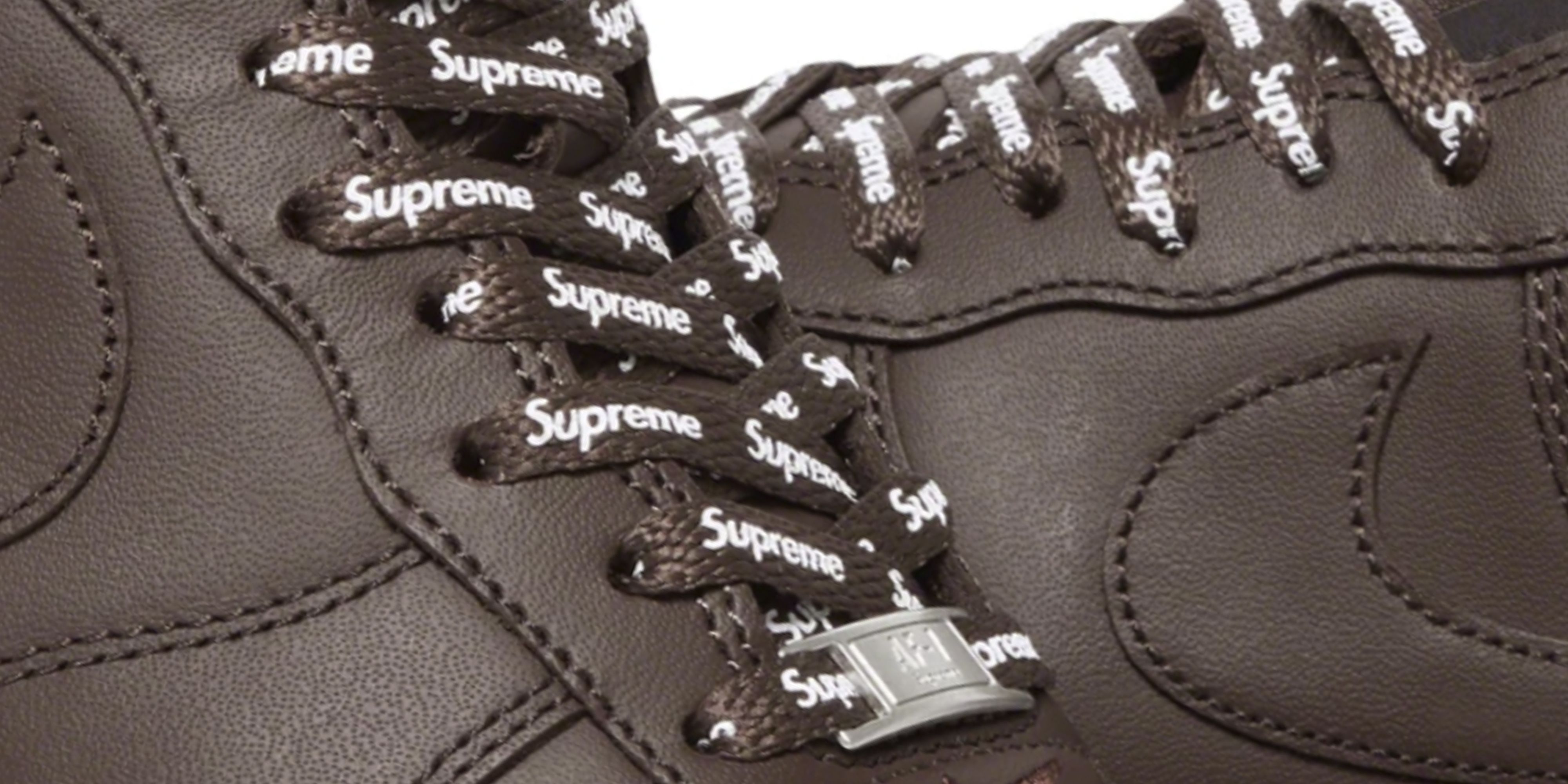 The Supreme x Nike Air Force 1 Low 'Baroque Brown' Ushers in 